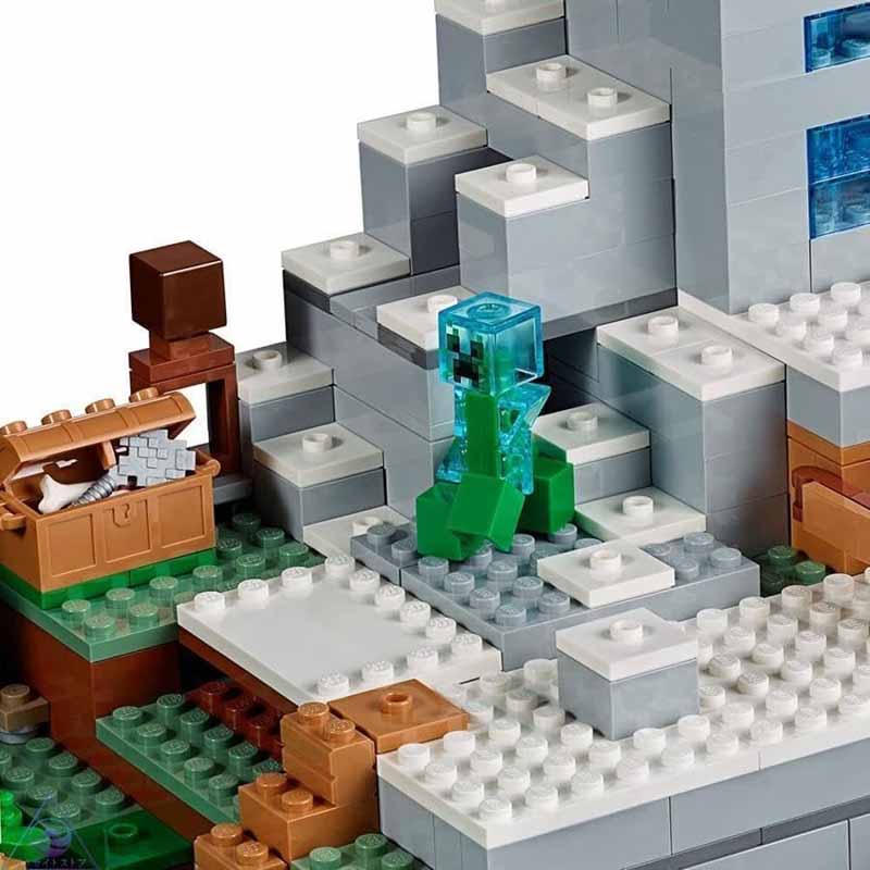 لگو ماینکرافت غار کوهستان Minecraft The Mountain Cave 76010 | ساختنی 2688 قطعه